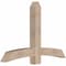 Ekena Millwork Bellingham Smooth Timber Gable Bracket, Douglas Fir, 60"W x 40"H x 5 1/2"D x 5 1/2"F, 16/12 Pitch GBW060X40X0606BEL00SDF - alternate 4